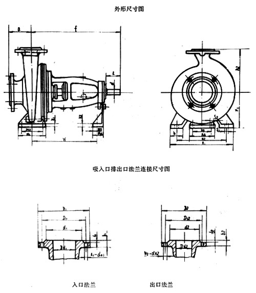 單級(jí)離心水泵